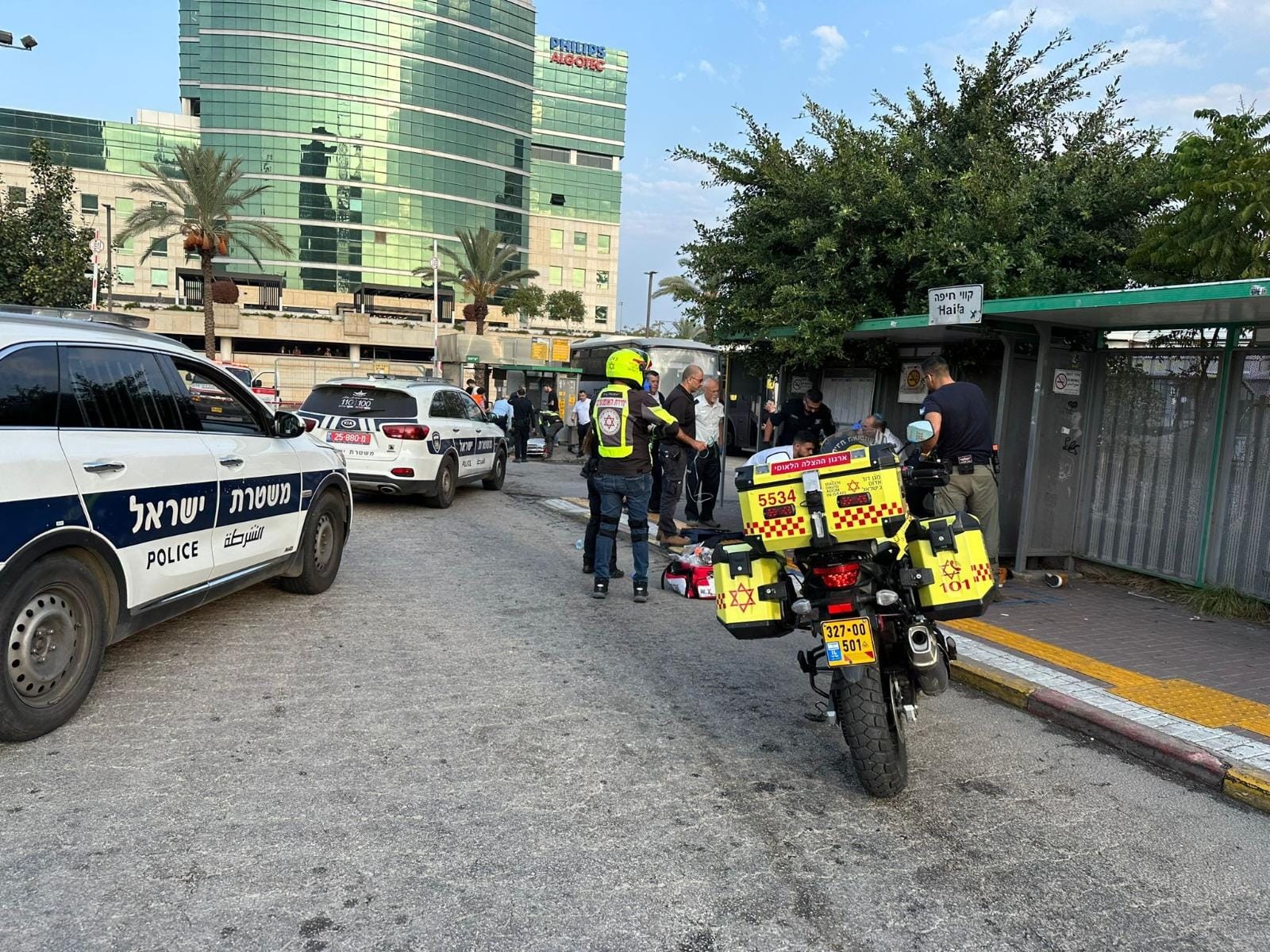 צומת רעננה: חייל ירה לעבר אדם לאחר שחשד כי הוא מחבל