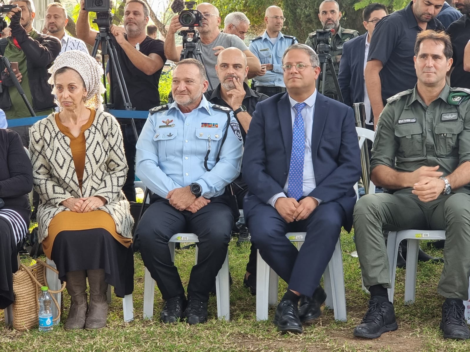 בן גביר בטקס לזכרו של נעם רז הי"ד: "שנזכה לתת גב ללוחמים שלנו"