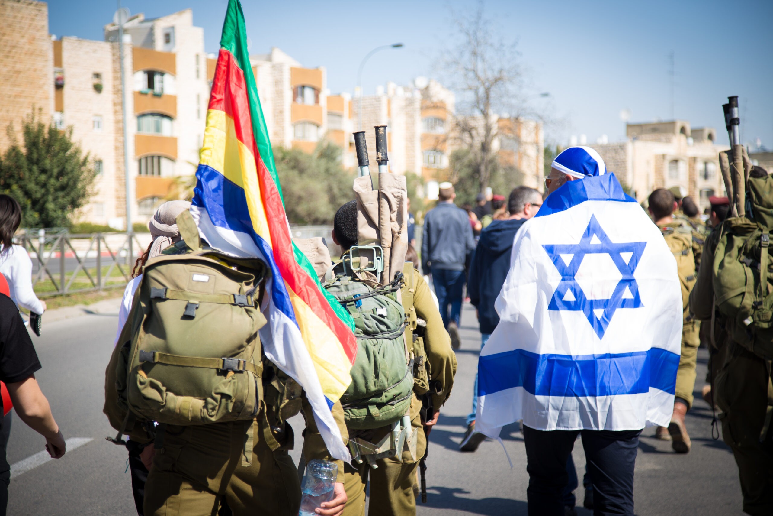 דגל ישראל והדגל של בני העדה הדרוזית, אילוסטרציה | קרדיט:  Shutterstock