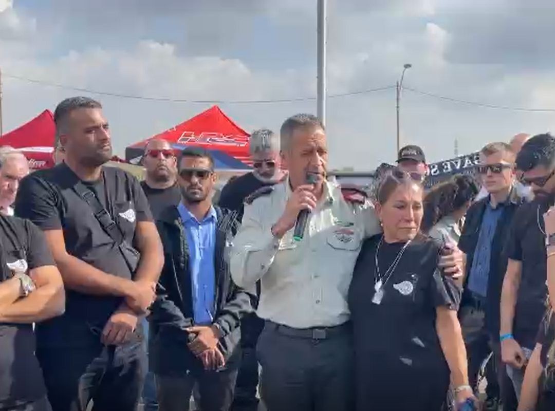 הרמטכ"ל הגיע למסע האופנועים לזכרו של רס"ן בר פלח הי"ד