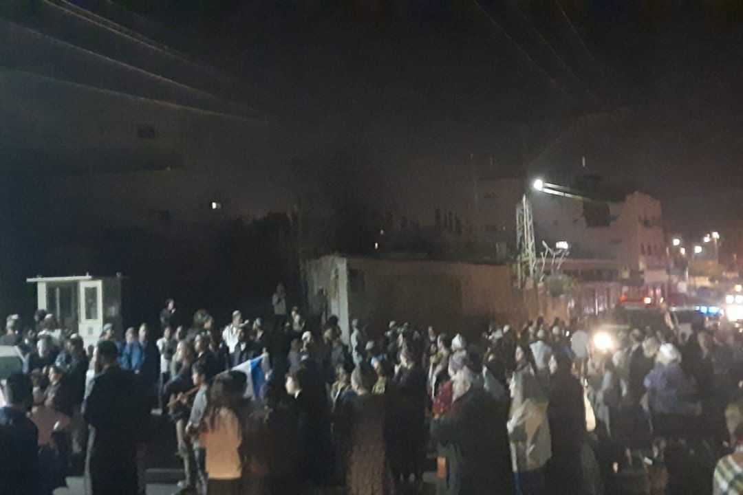 תושבי הישוב היהודי בקרית ארבע חברון בצעדה ממקום הירצחו של רונן חנניה הי״ד