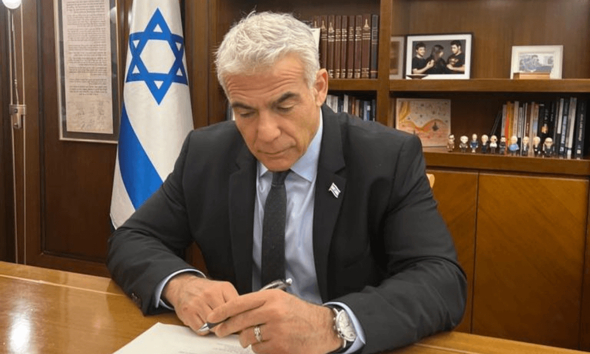 לפיד בדרישה מ-50 ראשי מדינות: "פעלו מול הרש"פ בעצרת האו"ם"