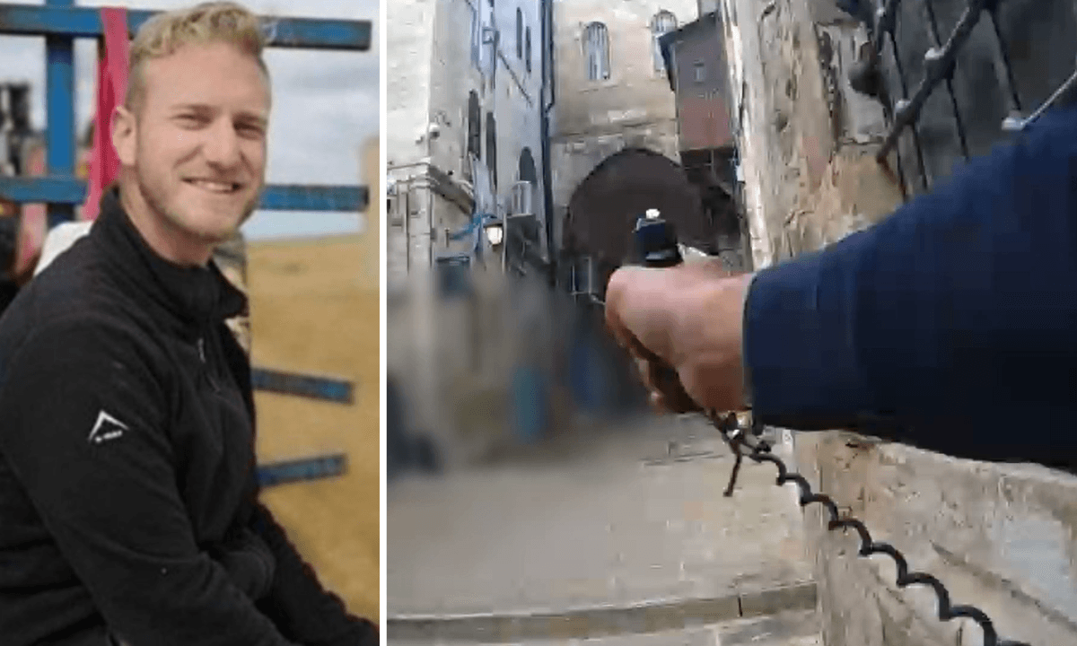 שנה לרצח אליהו קיי הי"ד בעיר העתיקה: תיעוד דרמטי מקרב היריות בין השוטרים למחבל