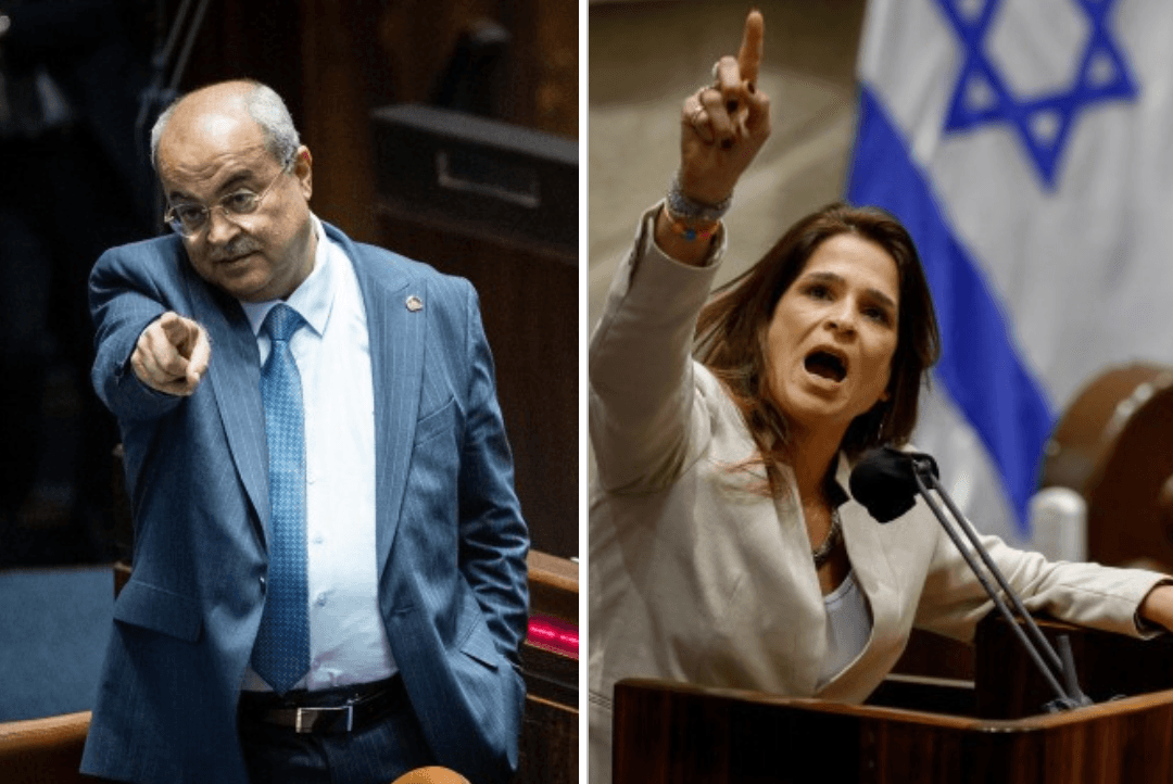 עימות חריף במליאה: טיבי לבן ארי - "כהניסטית"; כך היא הגיבה | צפו