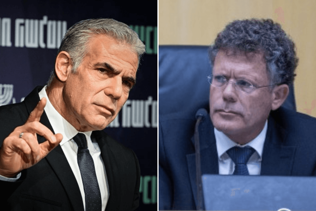 מצפצף על ביהמ"ש: לפיד טרם הסיר את התמונה עם הלוחמים מחשבונותיו האישיים