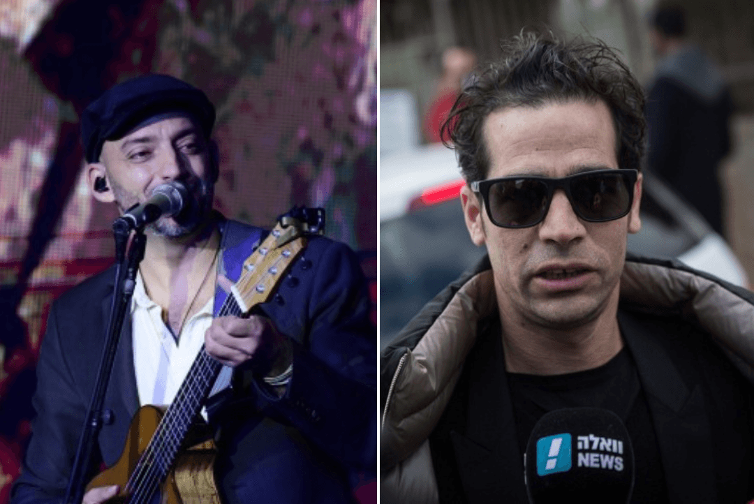 אביב גפן ועידן רייכל. צילום: הדס פרוש תומר נויברג פלאש 90