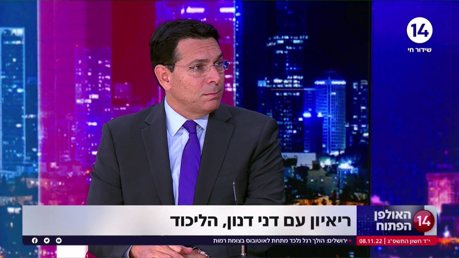 "סימנתי את תפקיד יו"ר הכנסת ואני ראוי לו": הח"כ המיועד דנון בריאיון