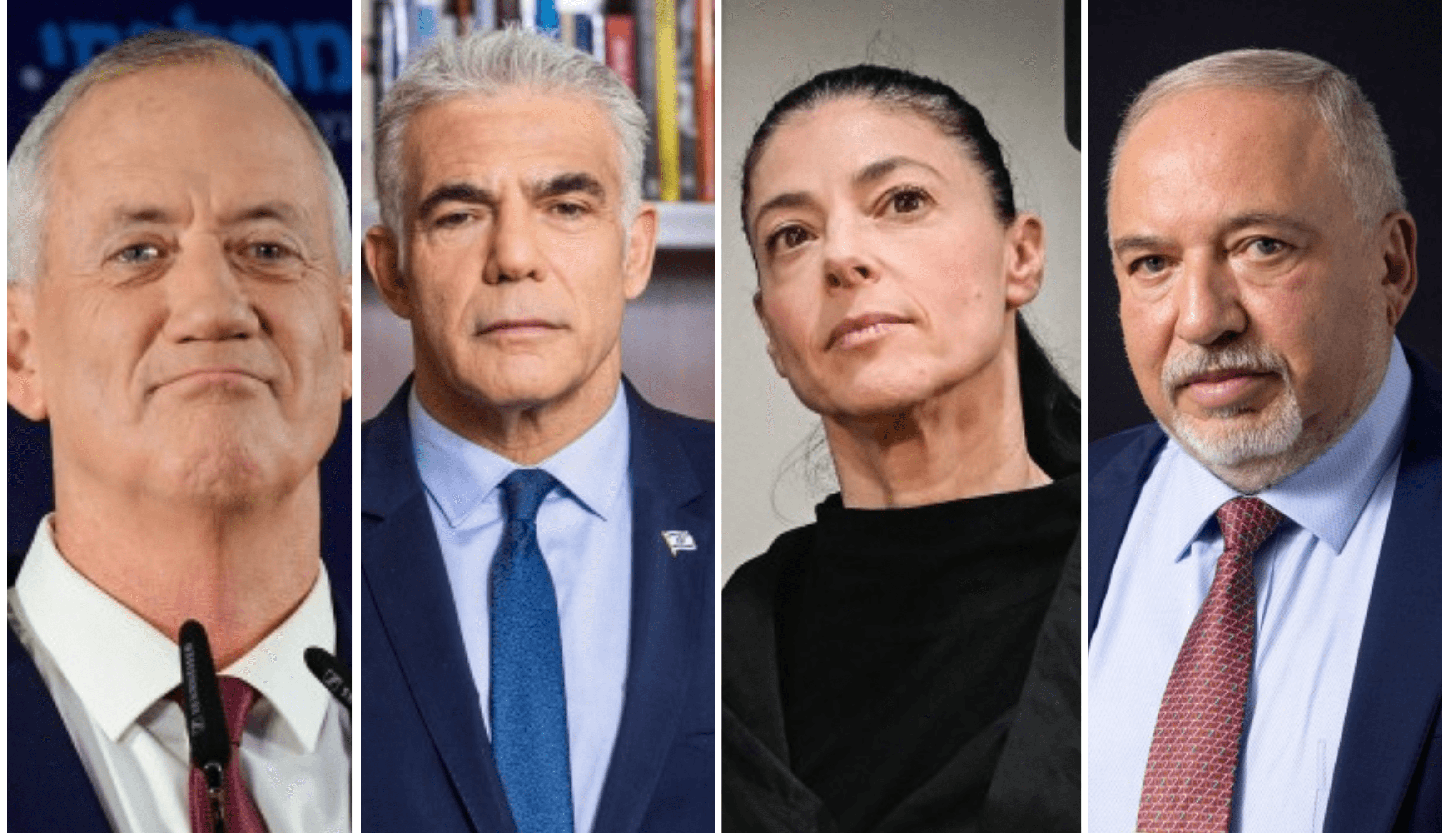 ראשי האופוזיציה המסתמנת. צילום: יוסי אלוני, אבשלום ששוני, הדס פרוש פלאש 90
