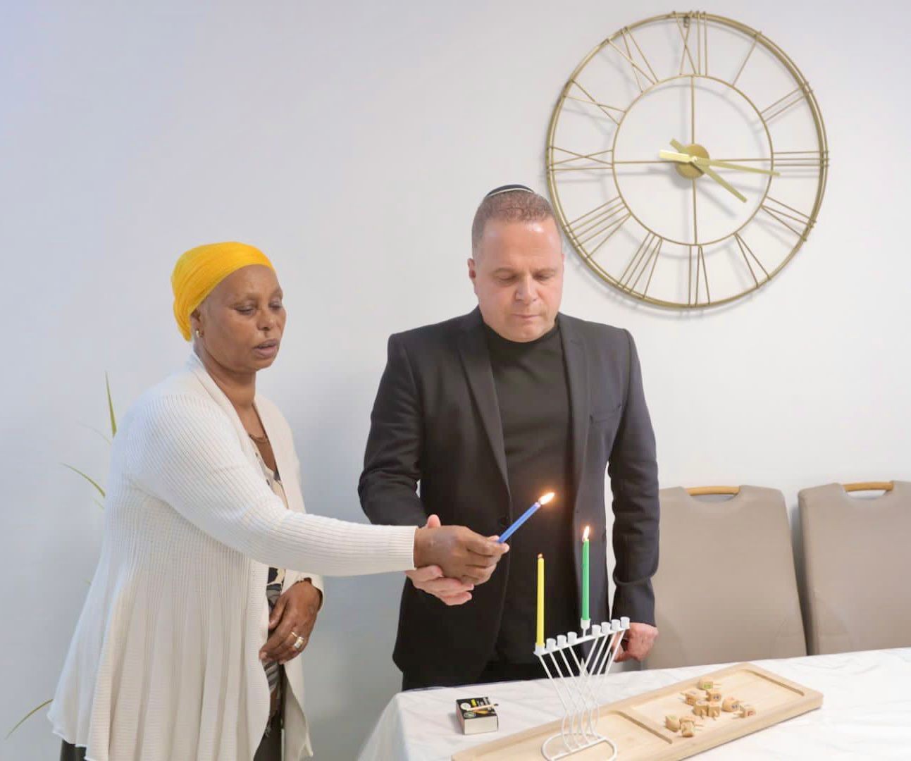 גלאם ואמו של מנגיסטו. צילום: אלדד עובדיה