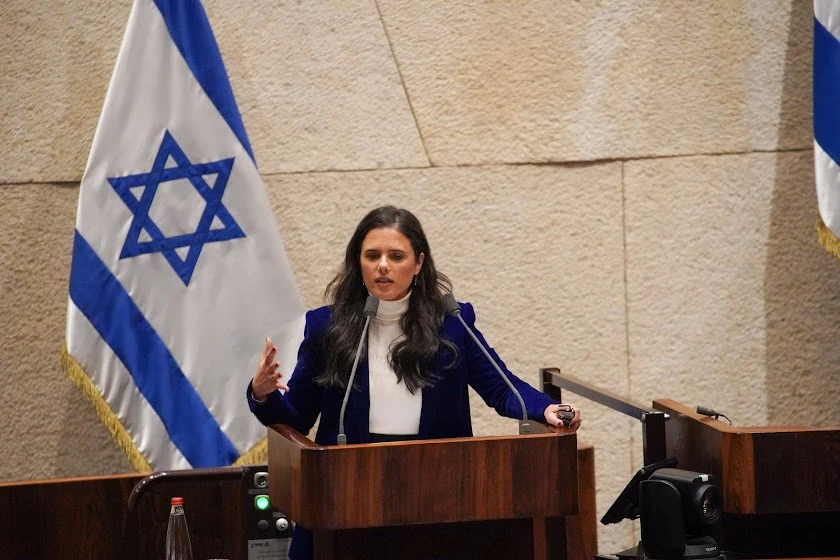 השרה שקד בנאום הפרידה: "בשנה וחצי האחרונות כמעט לא באתי למליאה"