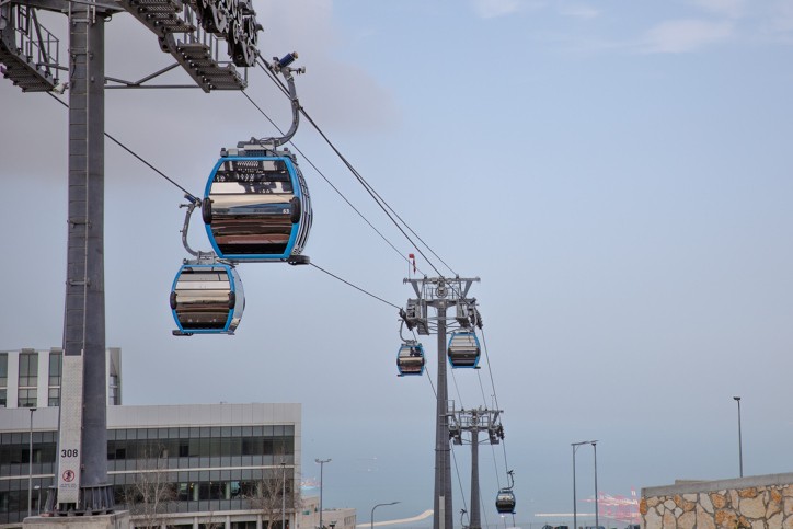 אימה ברכבל בחיפה: הפסקת חשמל השאירה את הנוסעים באוויר | תיעוד