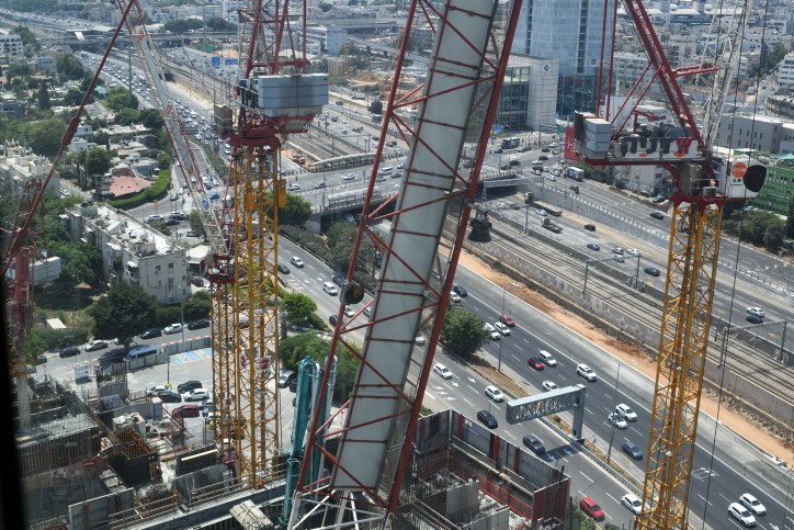 אתר בניה, אילוסטרציה | צילום: גיל יערי פלאש 90