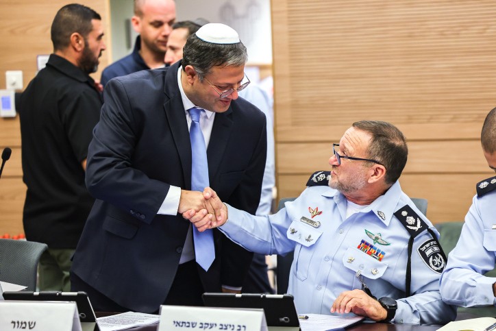 בן גביר לבג"ץ: השימוע יבוטל - אך אנסה לסיים את תפקיד המפכ"ל