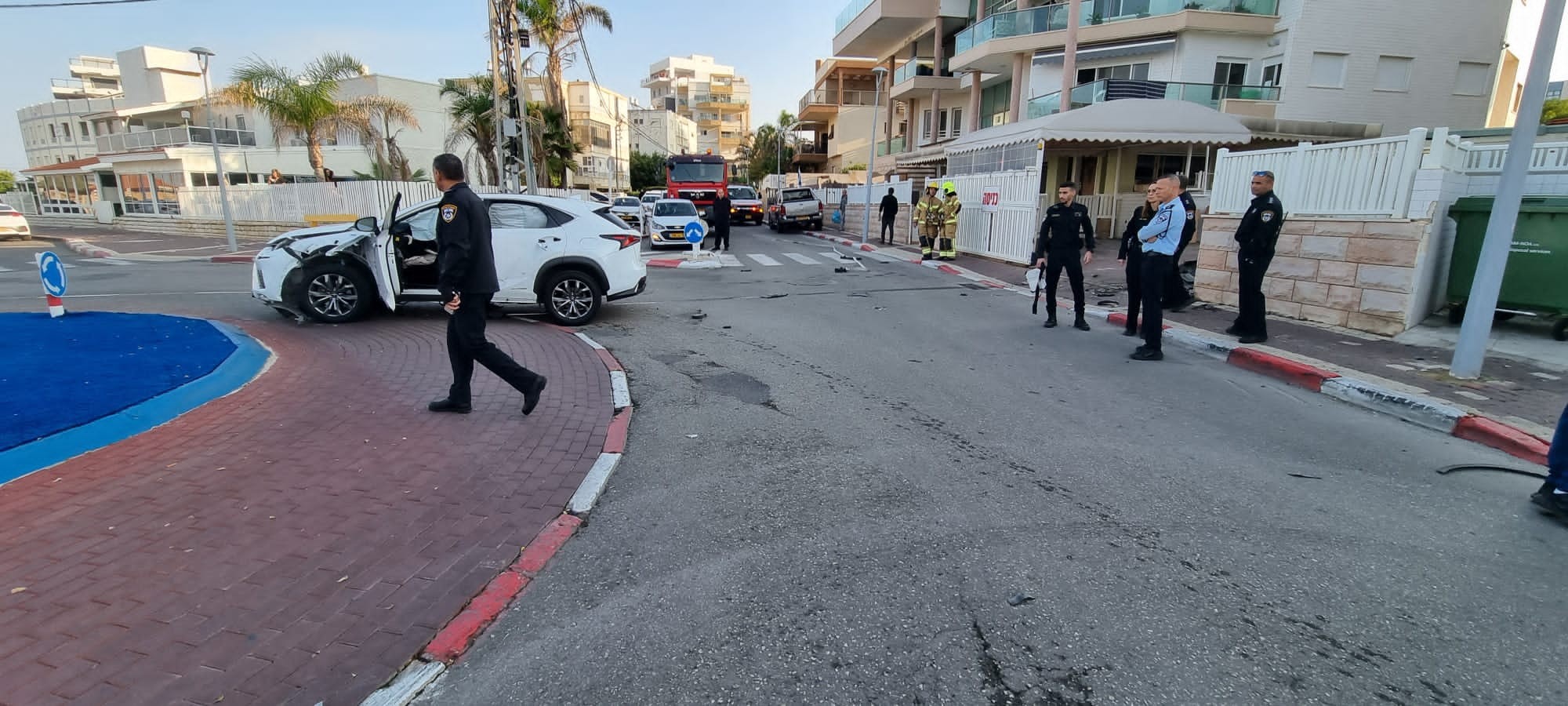ניסיון חיסול בנהריה: עבריין מוכר למשטרה נפצע בפיצוץ רכב