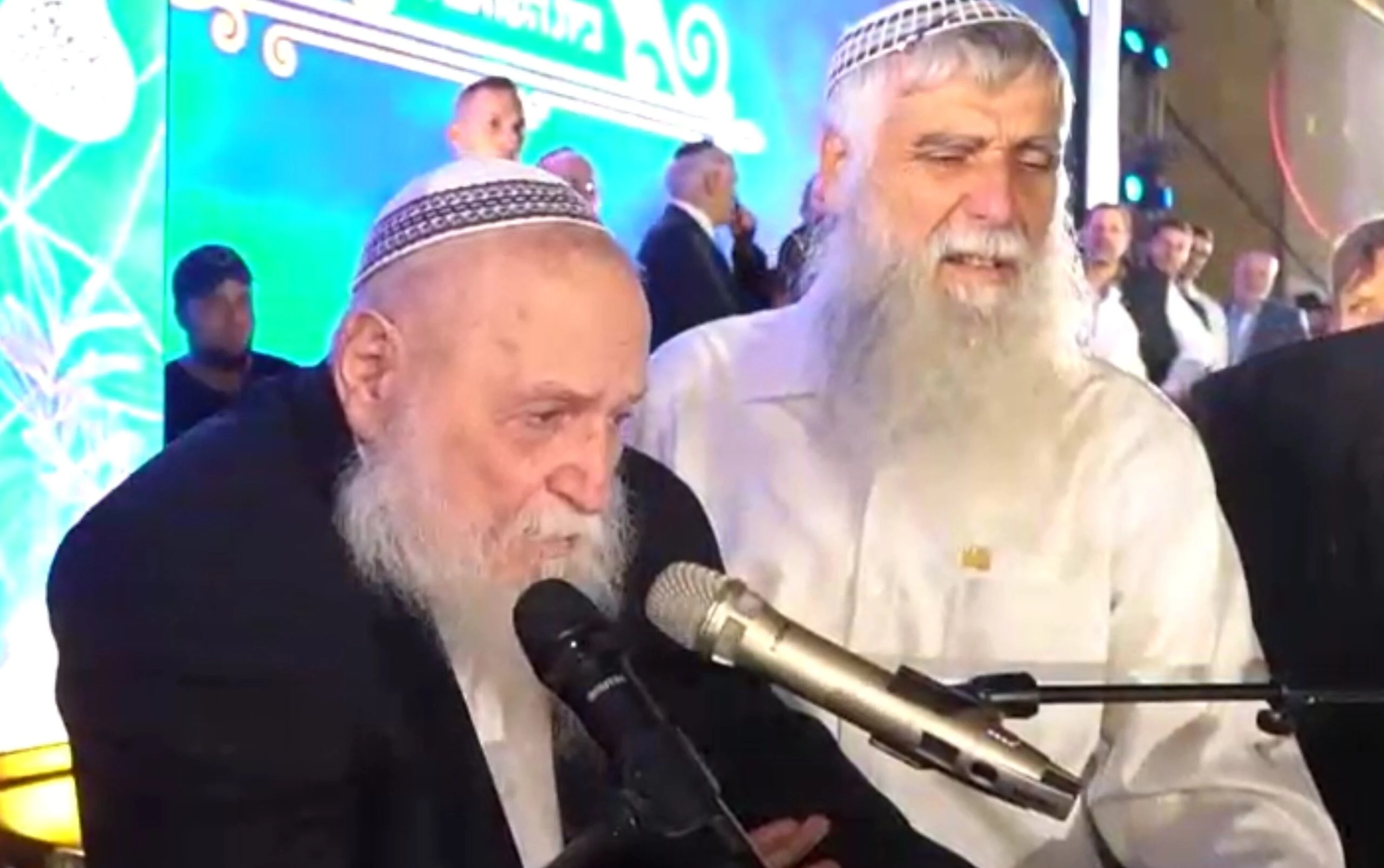 הרב חיים דרוקמן זצ"ל בחג הסוכות האחרון | קרדיט צילום: הקרן למורשת הכותל המערבי