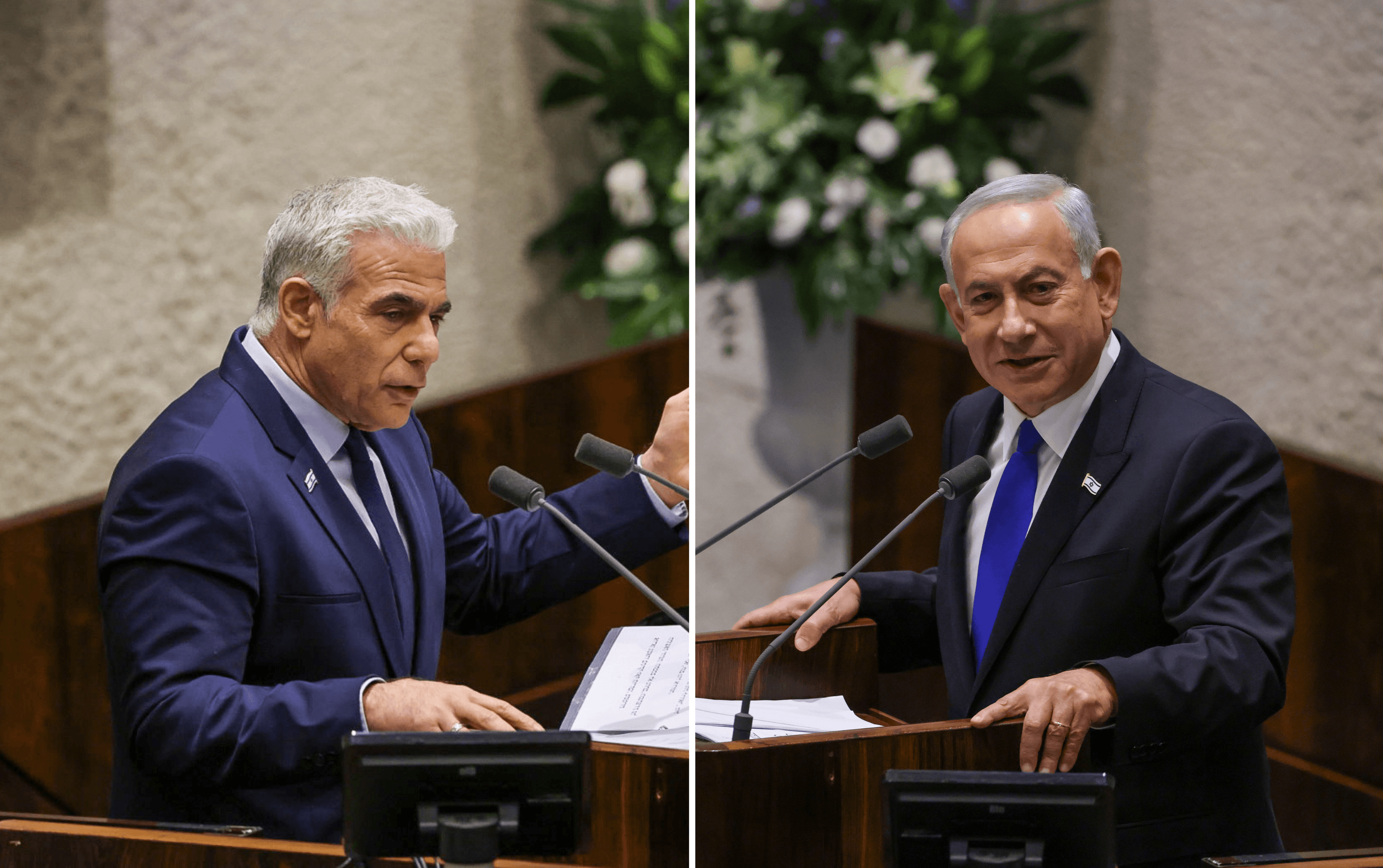 נתניהו ללפיד: "צולל בסקרים, ייתכן שלא תעבור את אחוז החסימה"