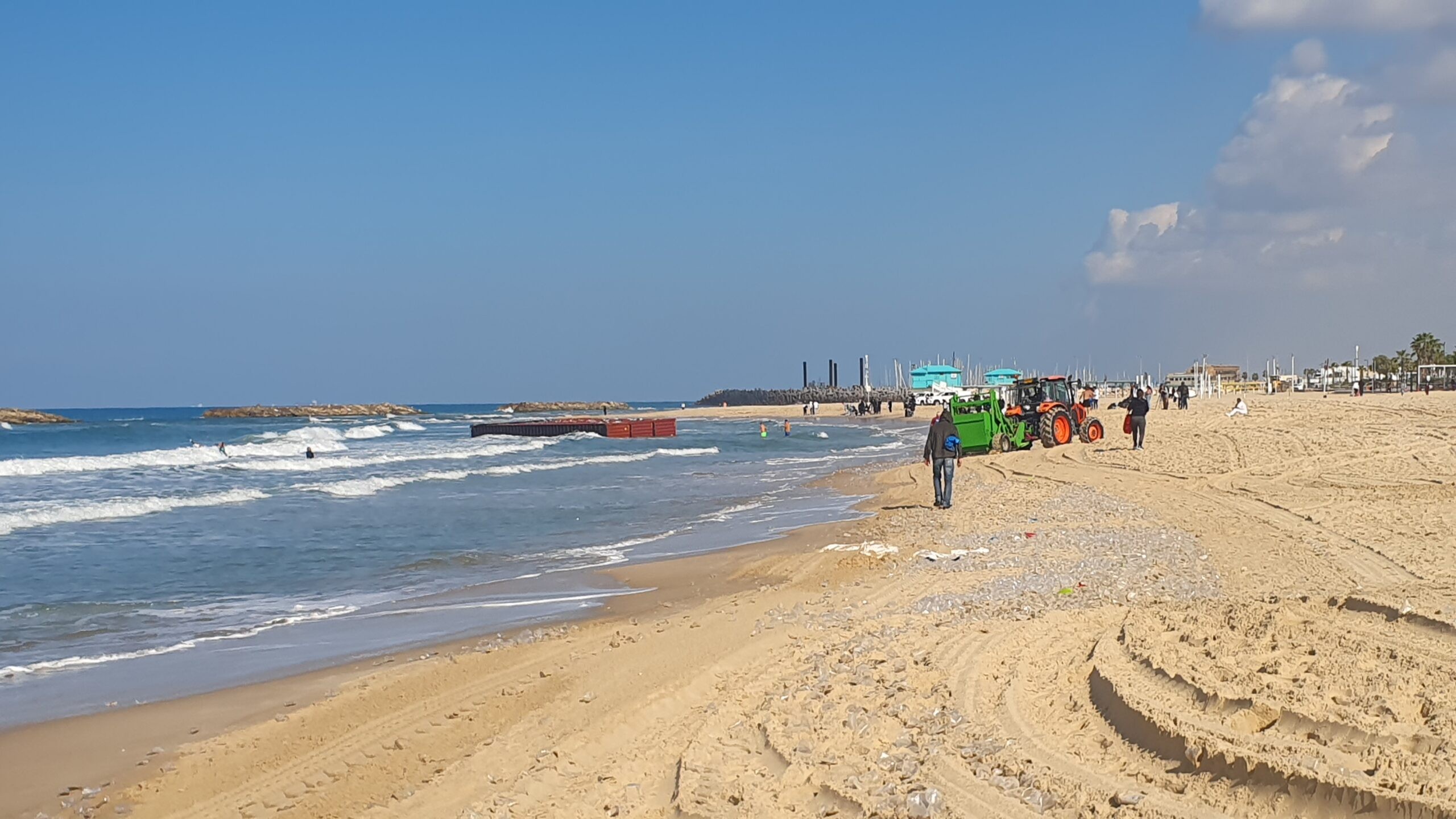 חופי אשקלון. צילום: פרד ארזואן, המשרד להגנת הסביבה 