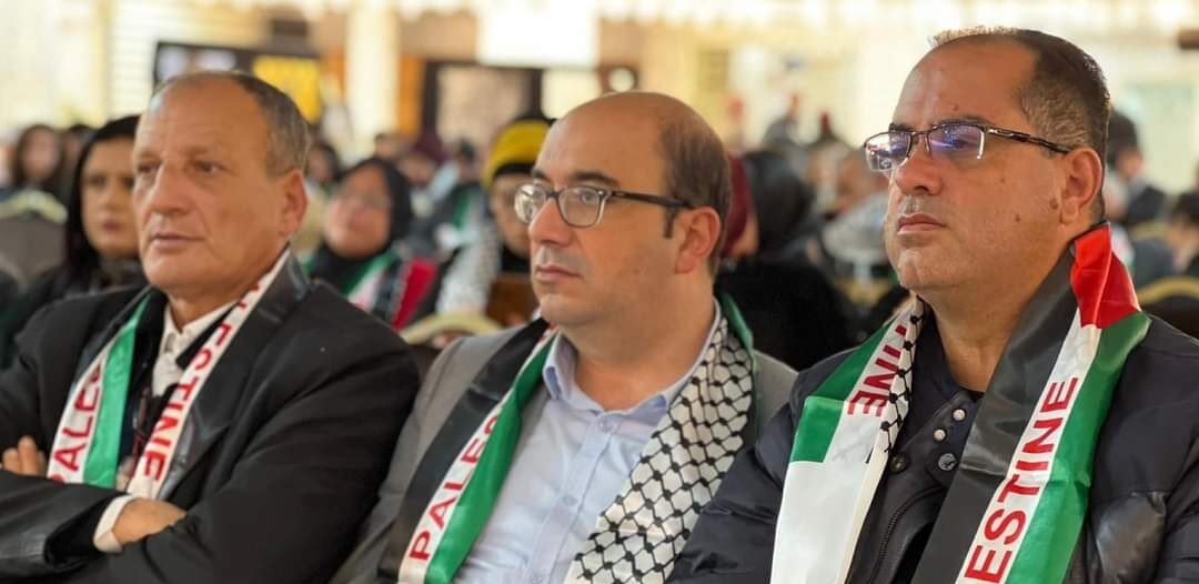 "נעשה הכל שלא יהיה בכנסת": יו"ר בל"ד השתתף ב"עצרת זיכרון" למחבלים