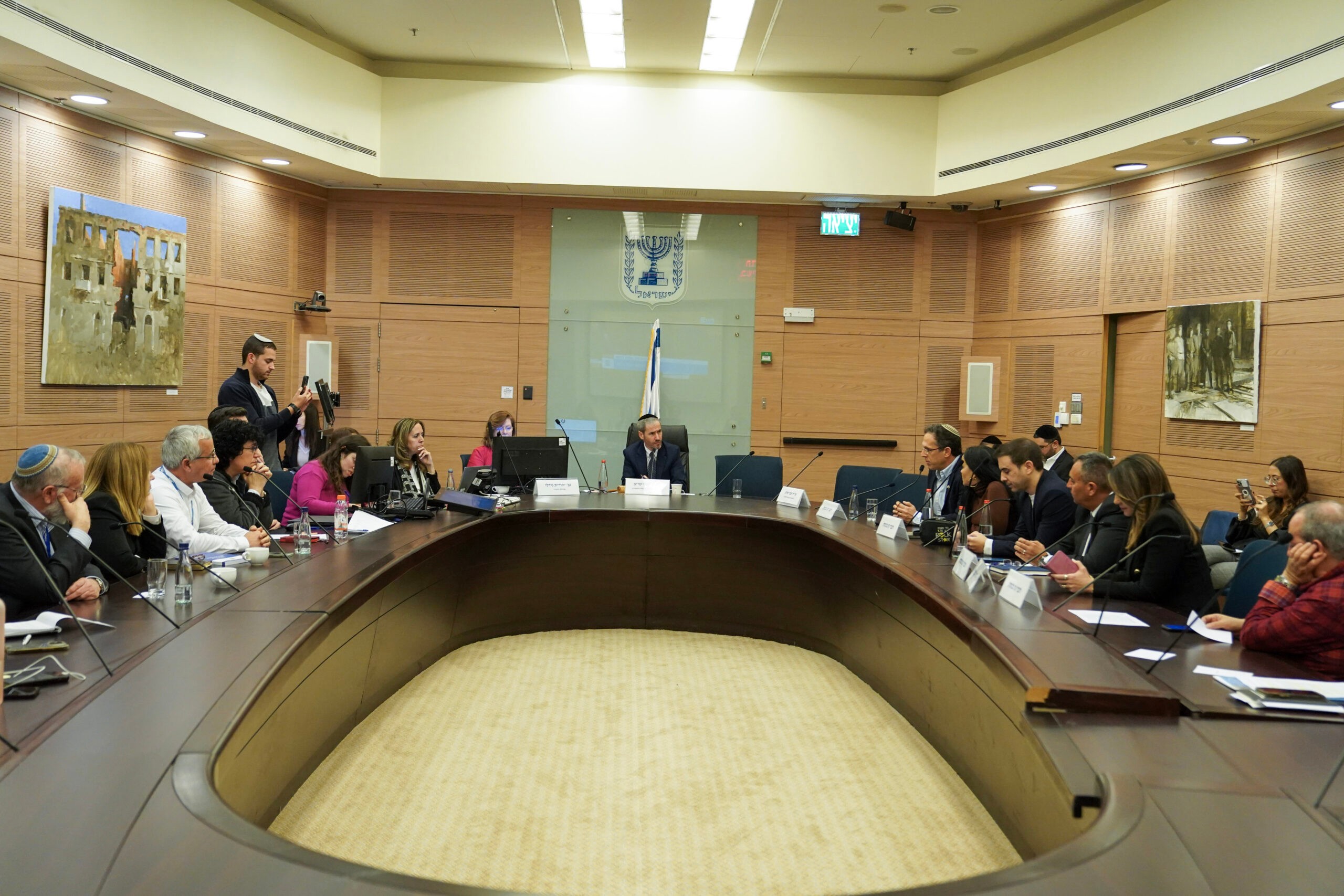 ועדת החינוך התרבות והספורט בראשות ח"כ יוסף טייב | צילום: דני שם טוב, דוברות הכנסת