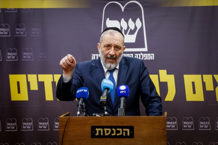 דרעי ציטט את לפיד: "תהיו אופוזיציה לממשלה - אל תהיו אופוזיציה למדינה"