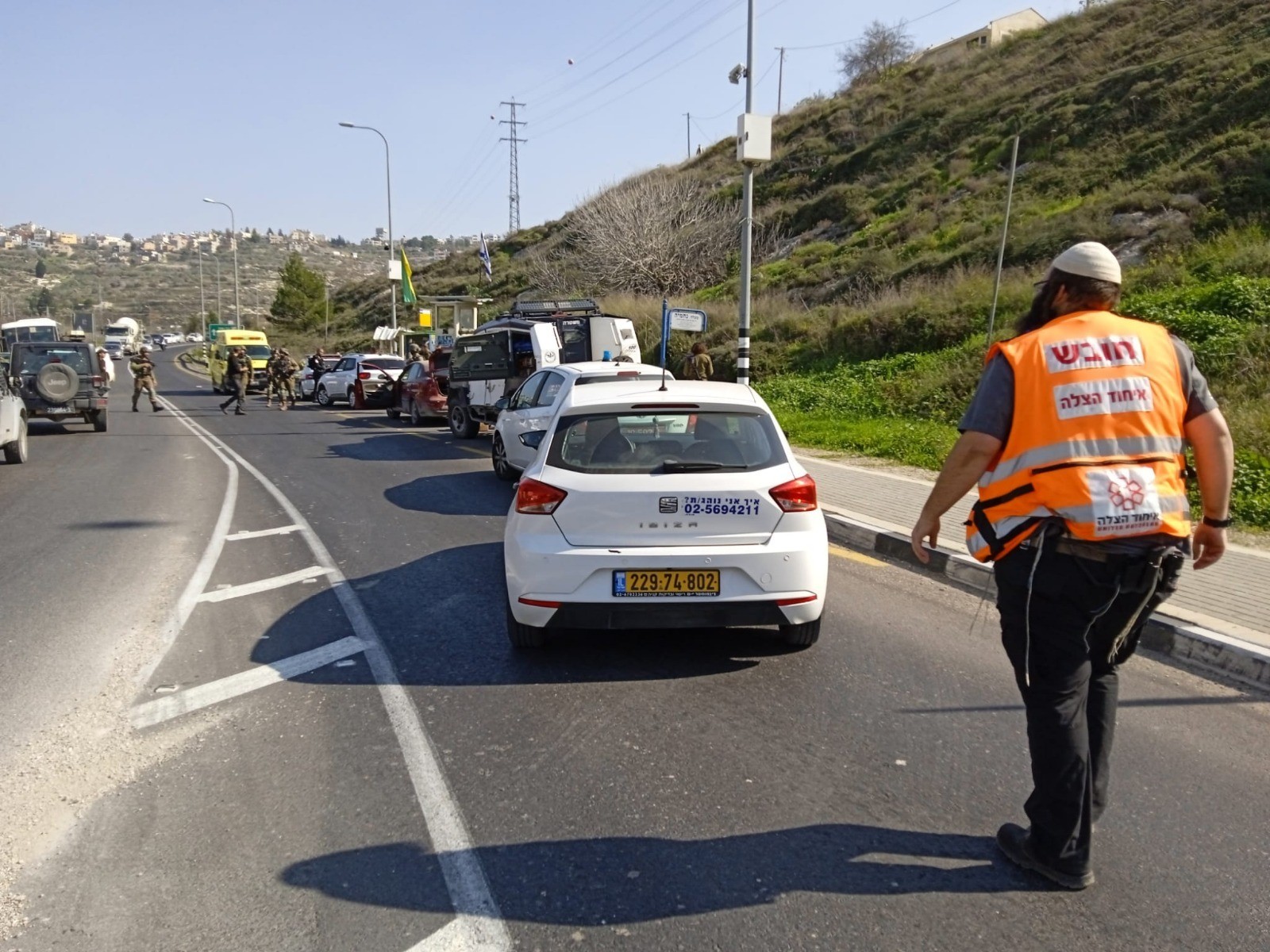הפיגוע סמוך לקדומים: המחבל ניסה לדקור - ונורה למוות | תיעוד דרמטי