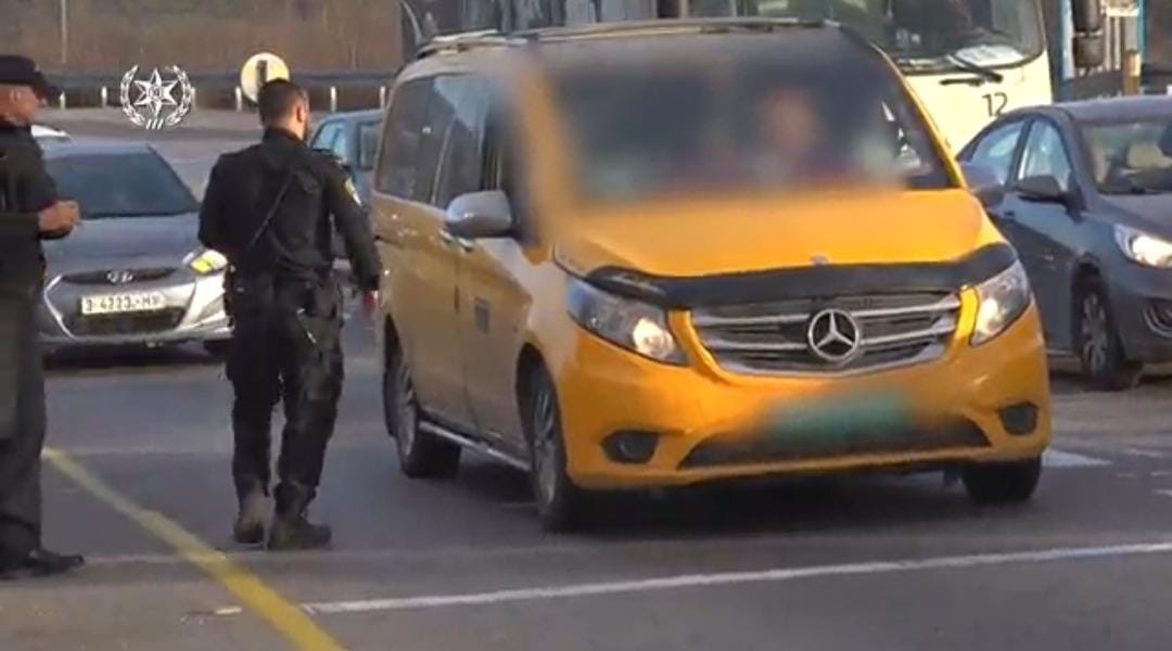 מבצע אכיפה חסר תקדים בשומרון; 60 כלי רכב הושבתו