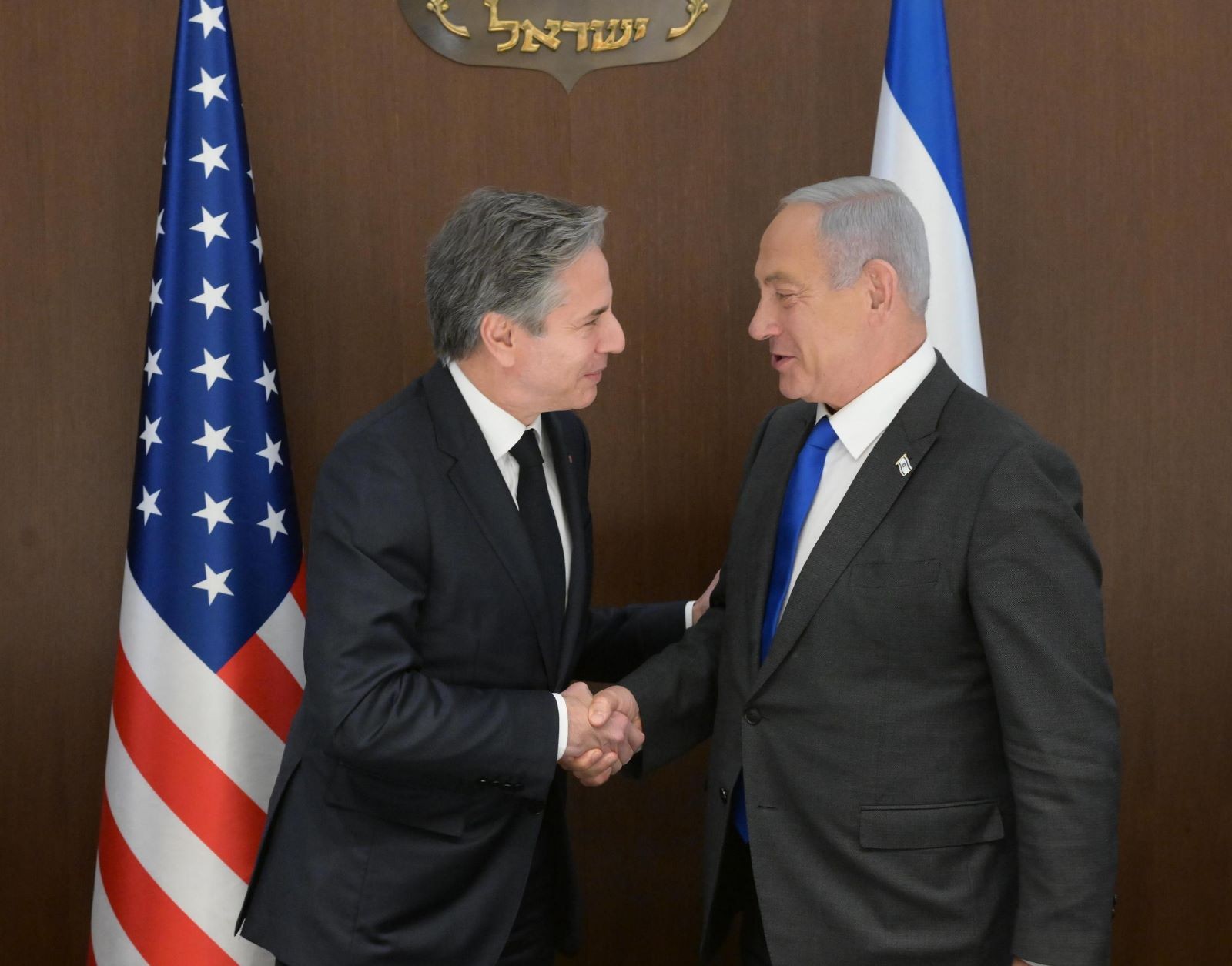 נתניהו: "אנחנו שתי דמוקרטיות חזקות"; בלינקן: "מחאה היא ביטוי לדמוקרטיה"