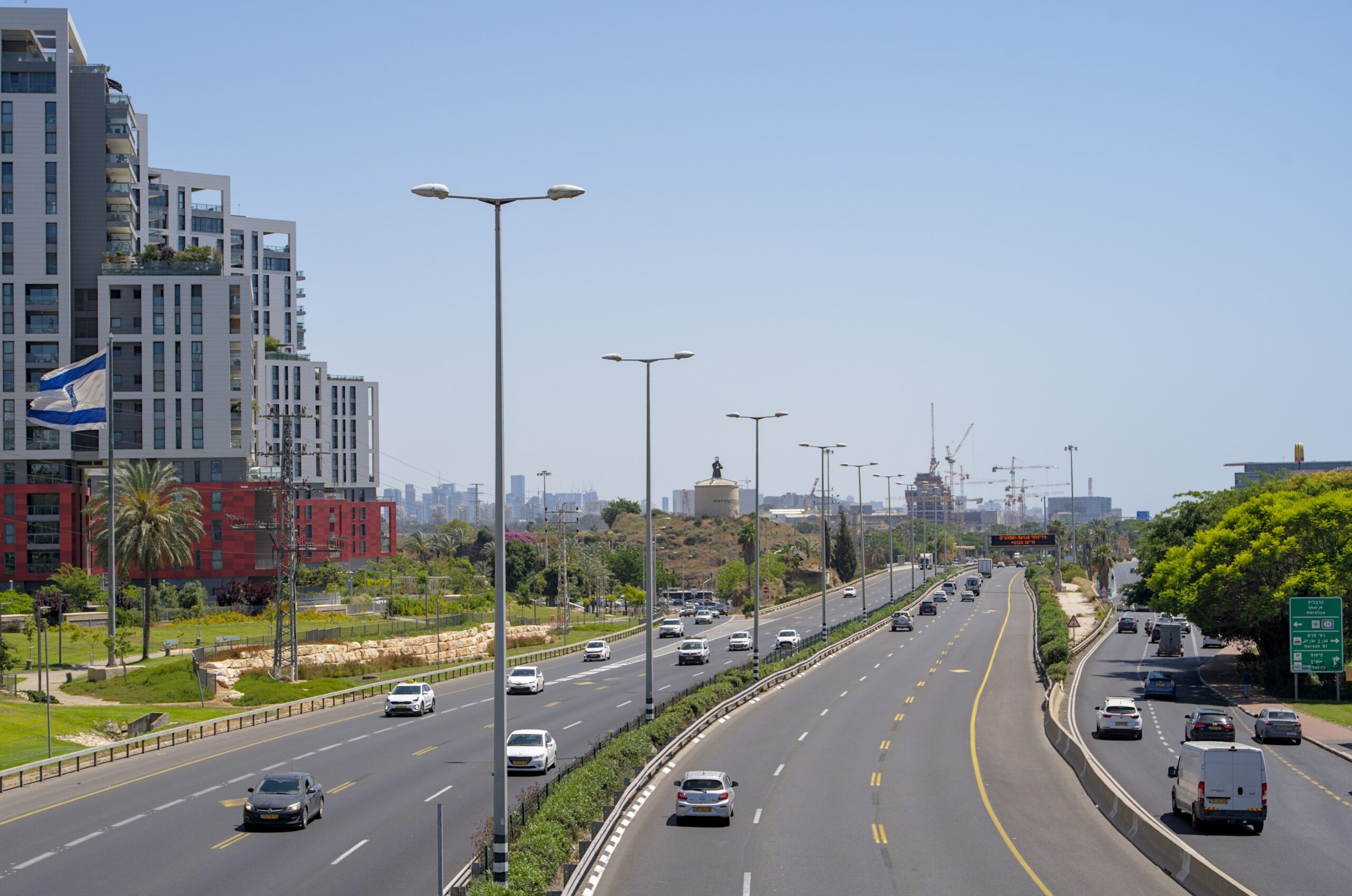 כביש החוף לכיוון דרום יחסם הלילה בשל עבודות תשתית