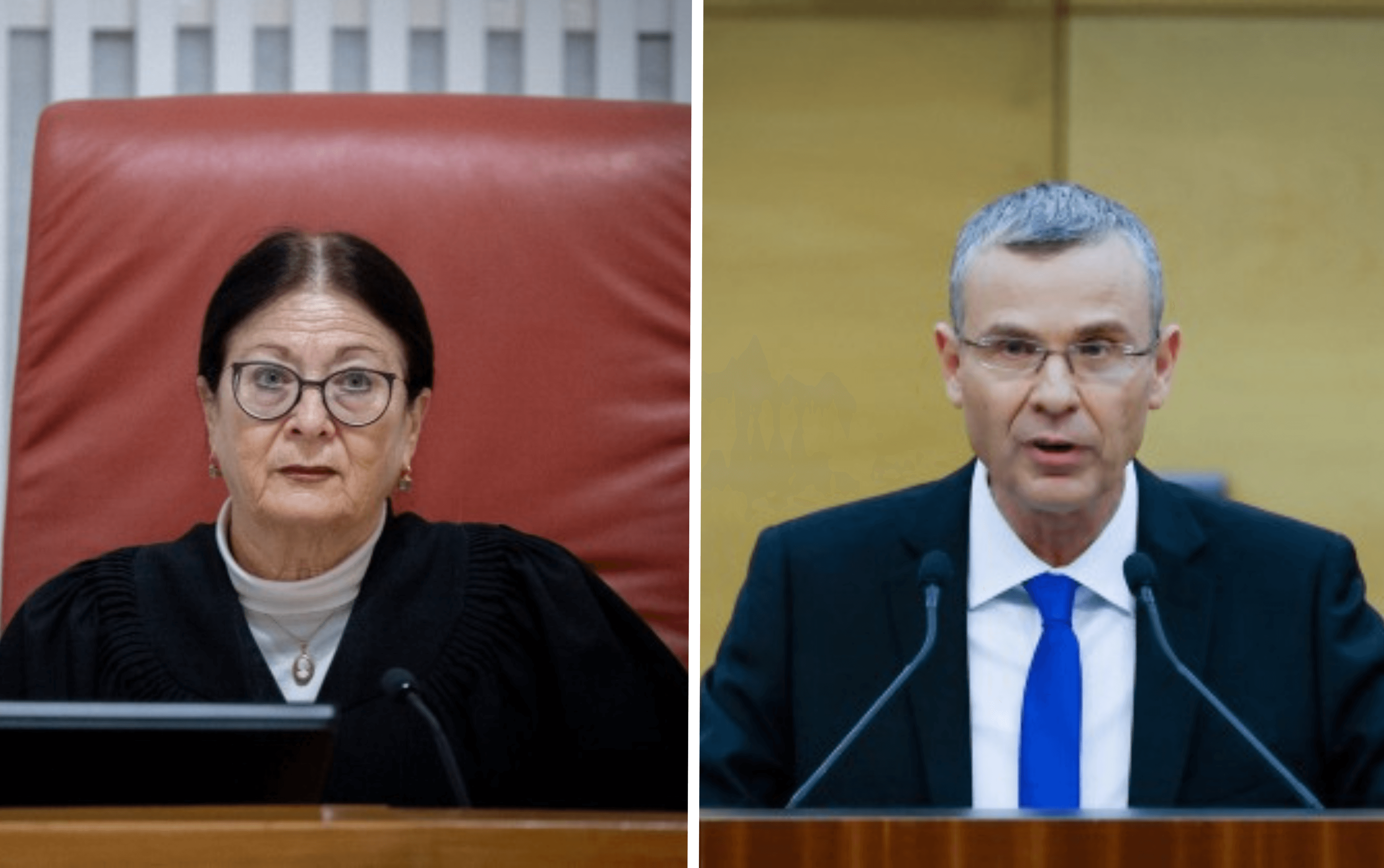 הנשיאה חיות תקפה בחריפות את הרפורמה; לוין השיב: "קריאה להבעיר את הרחובות"