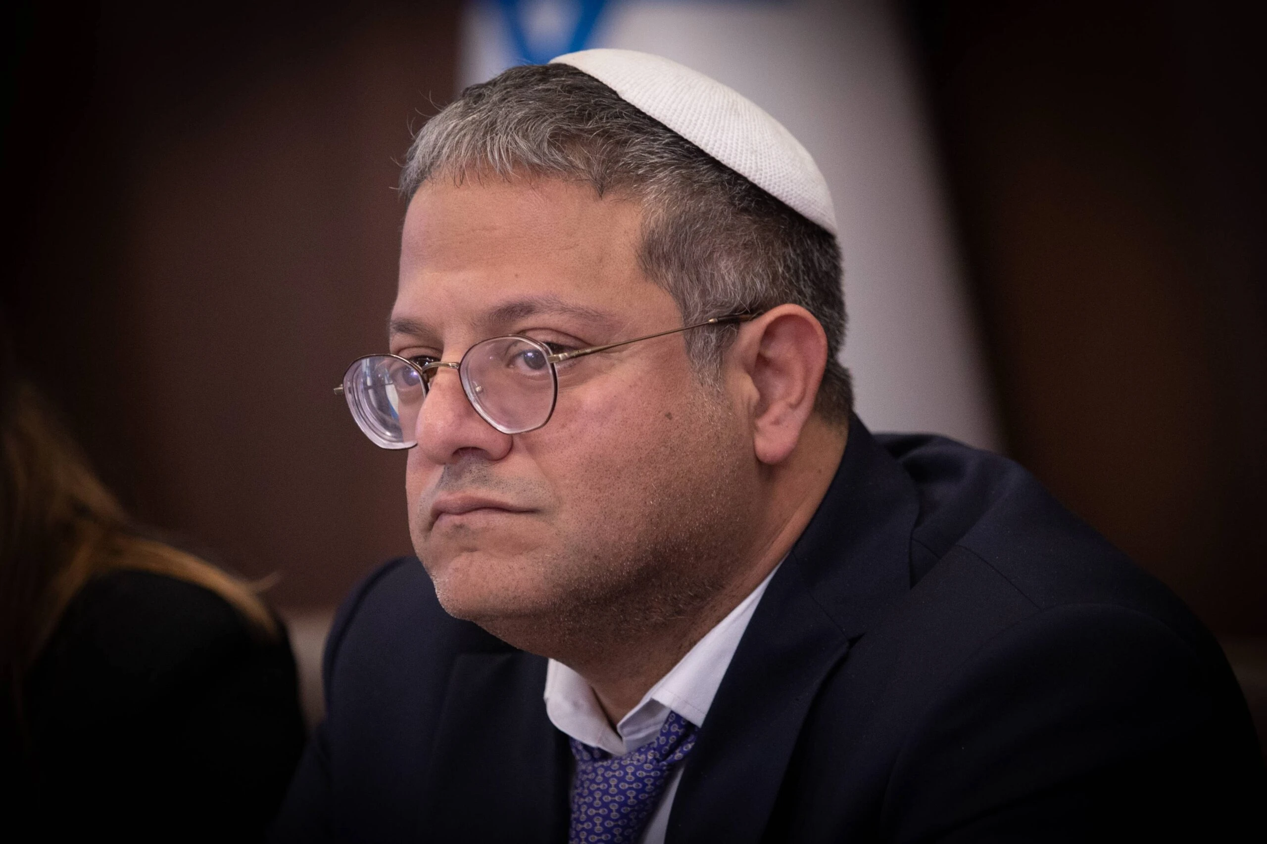 השר לביטחון לאומי, איתמר בן גביר | צילום: אלכס קולומויסקי, פלאש90