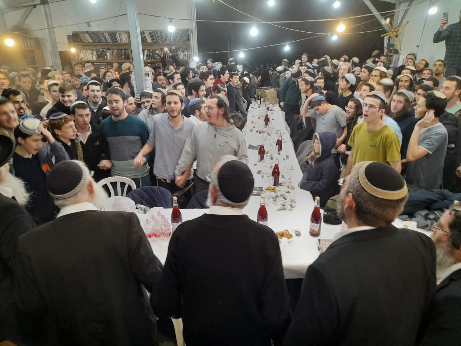 המונים חגגו את חג הט"ו בשבט בחומש בהתוועדות וריקודים | צפו