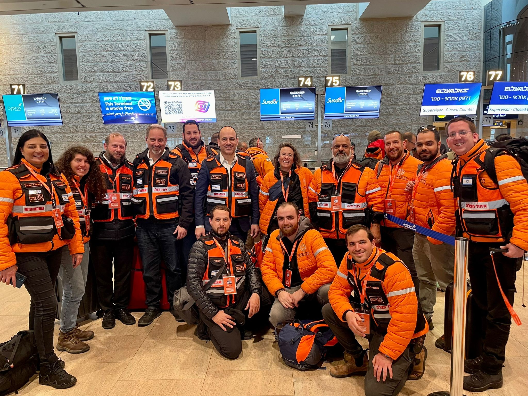 10 טון ציוד ו-30 אנשי רפואה: משלחת סיוע של איחוד הצלה יצאה לטורקיה
