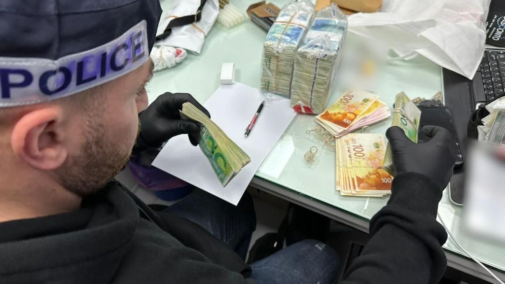 מבצע "המיליארד השחור" | צילום: דוברות המשטרה