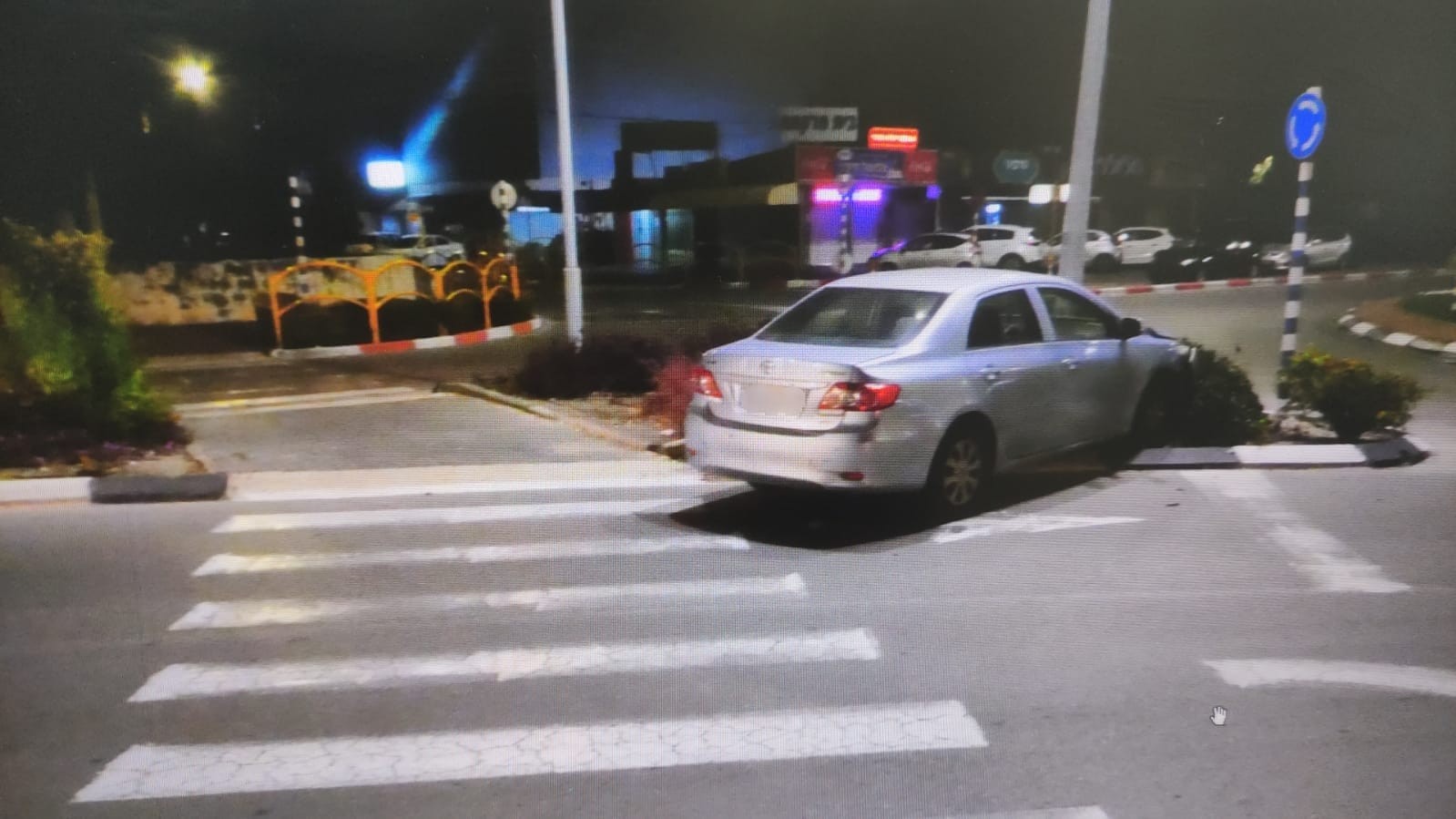 פי 4 מהמותר בחוק: פגע בהולכת רגל במעבר חצייה תחת שיכרות ונעצר