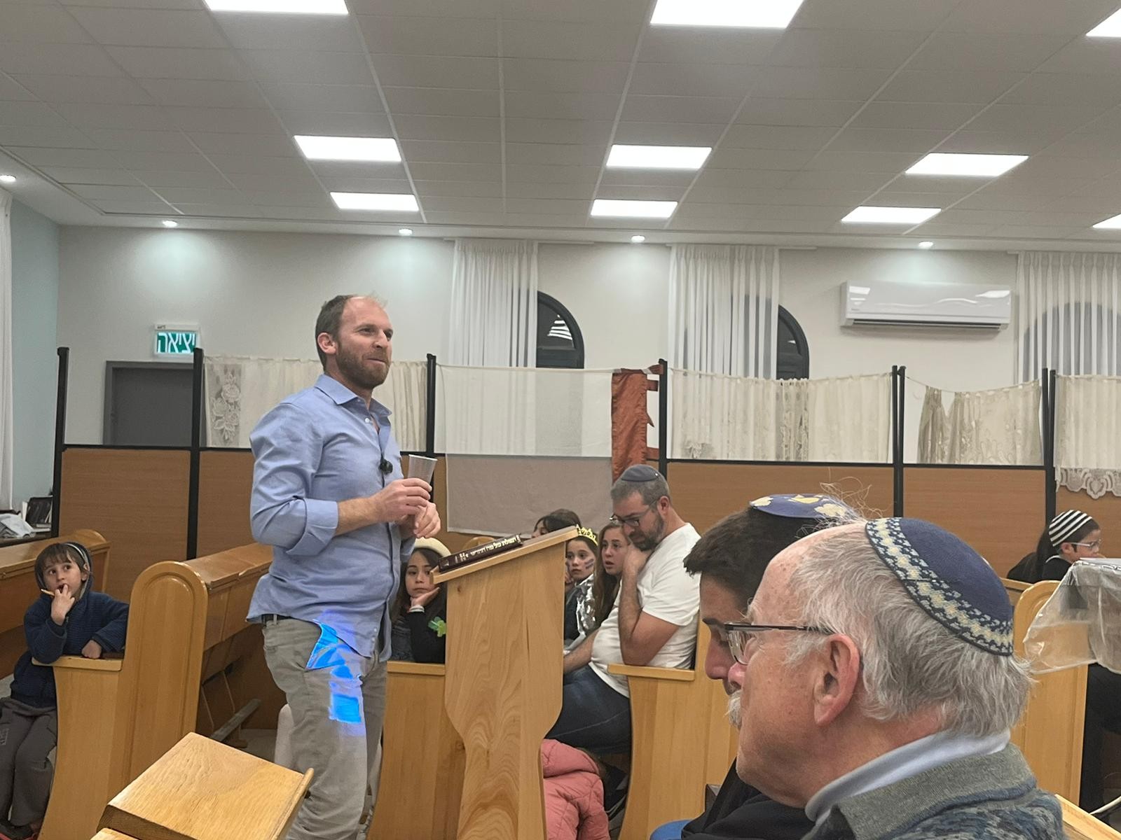 בהשתתפות ח"כ רוטמן: בישוב פני קדם חגגו את אישורו לאחר קרוב ל-23 שנים