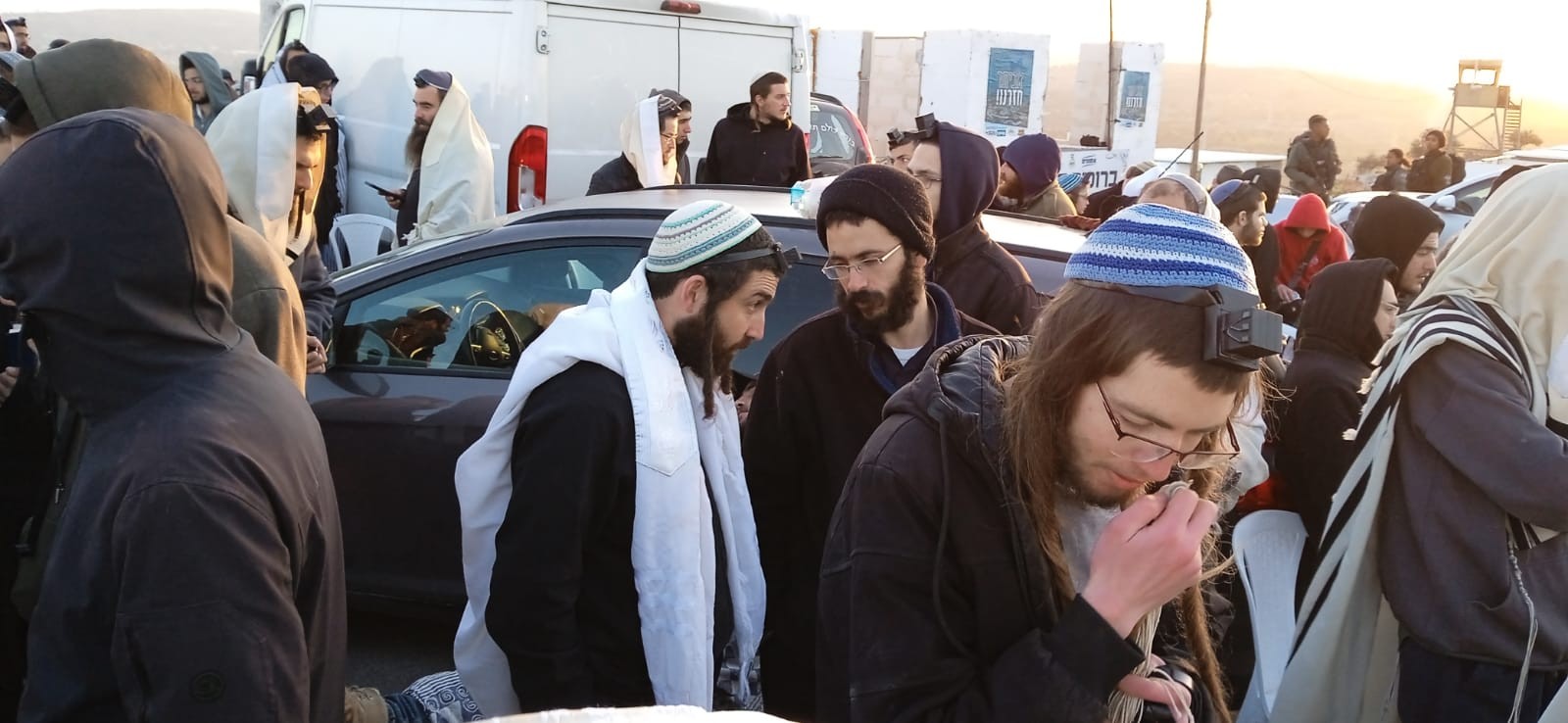 "המענה הנכון לטרור הוא בנייה והתיישבות": ח"כ צבי סוכות שהה הלילה באביתר