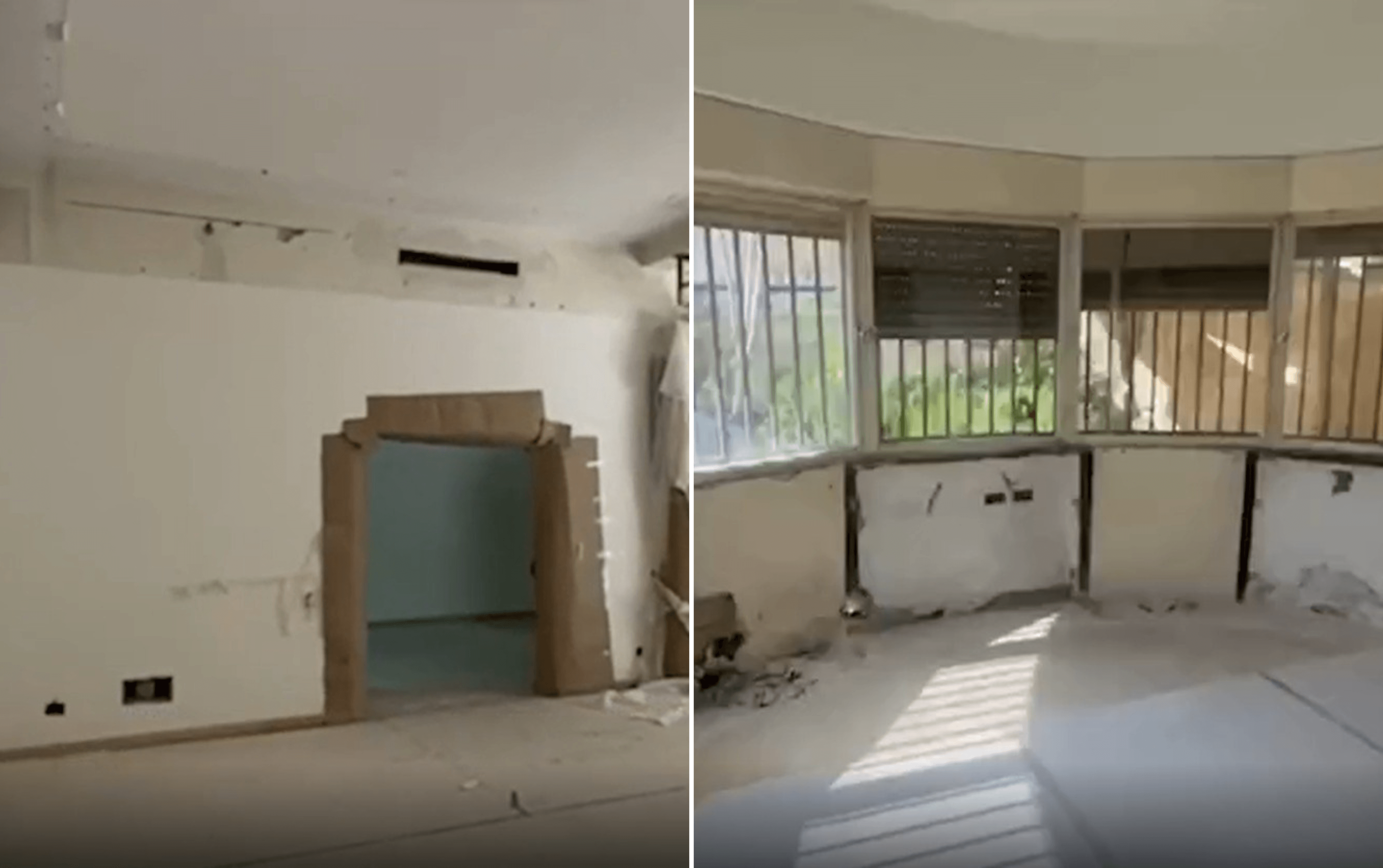 ההרס המוחלט בבית ראש הממשלה בבלפור. מתוך המהדורה