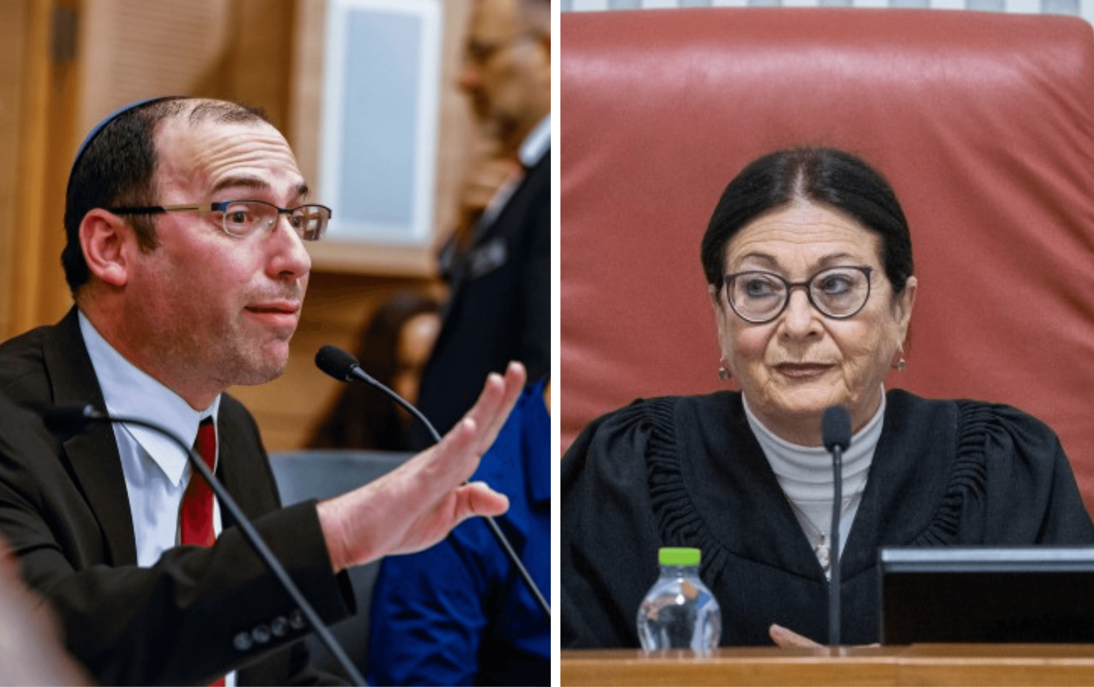 רוטמן נגד אסתר חיות: "הניסיון לחסום את הליכי החקיקה חמור מאוד"