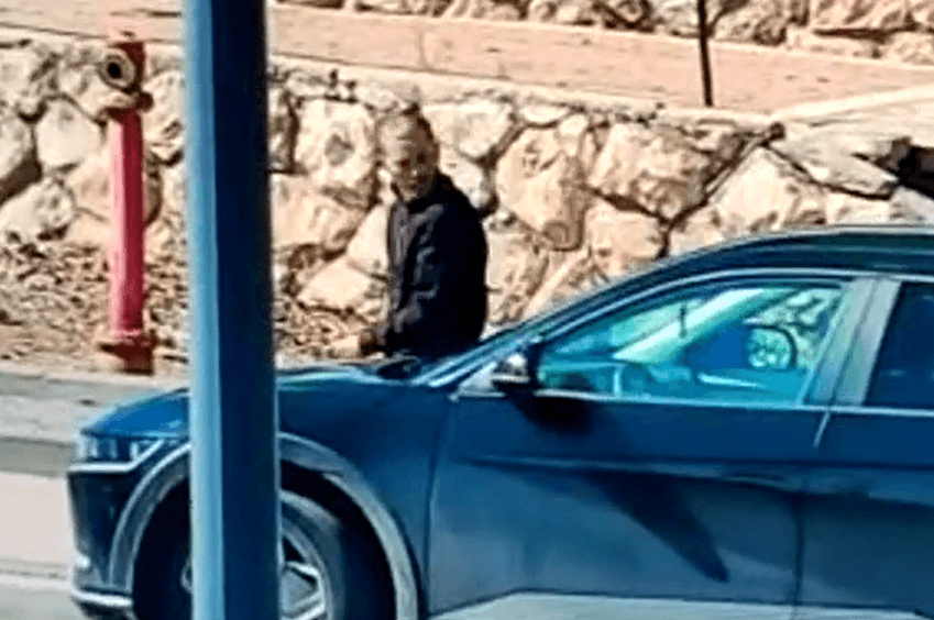 צילום מסך מתוך סרטון דוברות המשטרה 