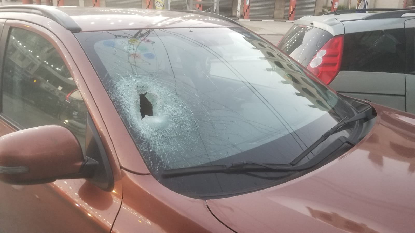 פרעות בחווארה: למעלה מעשרה רכבים נפגעו הערב מזריקת אבנים | תיעוד