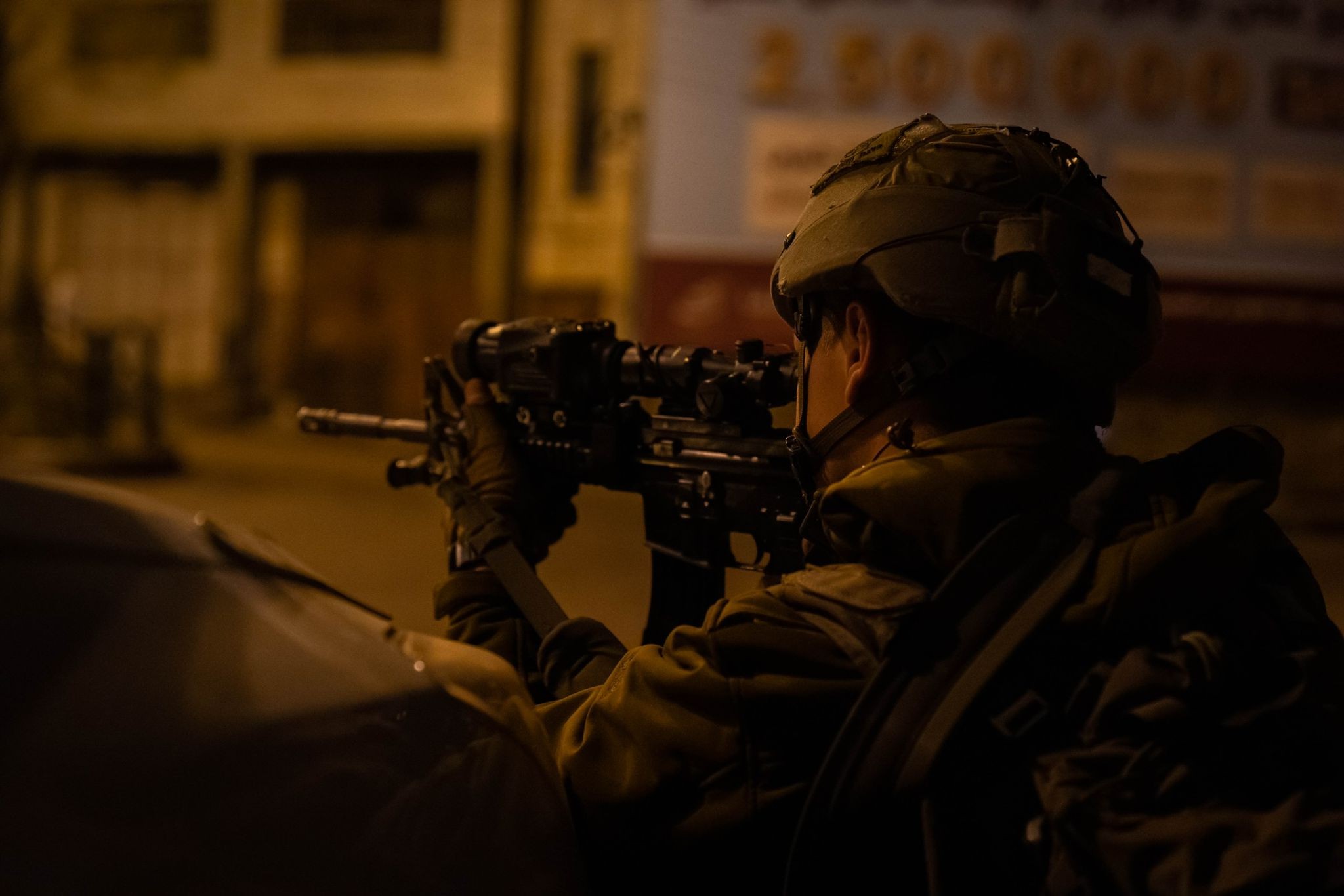 לוחמינו חיסלו שני מחבלים חמושים שפתחו לעברם באש סמוך לשכם
