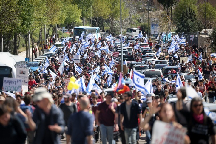 חרף דחיית החקיקה וריכוך המתווה: המחאות נגד הרפורמה המשפטית מתחדשות