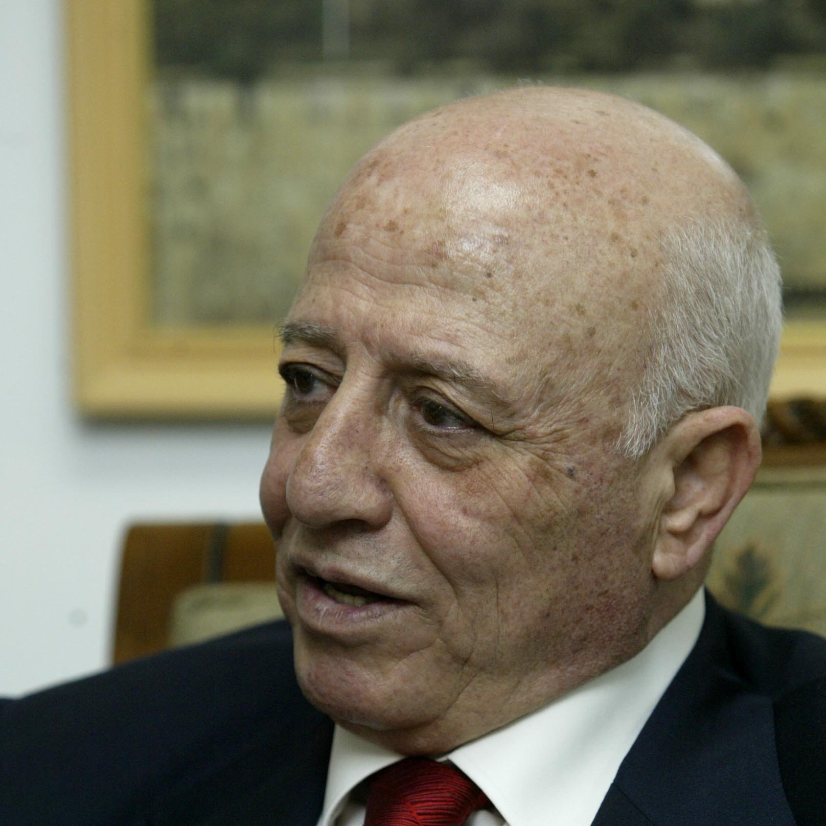 אחמד קריע, הידוע בכינוי כ"אבו עלא" - אדריכל הסכמי אוסלו מהצד הפלסטיני | צילום: פלאש 90