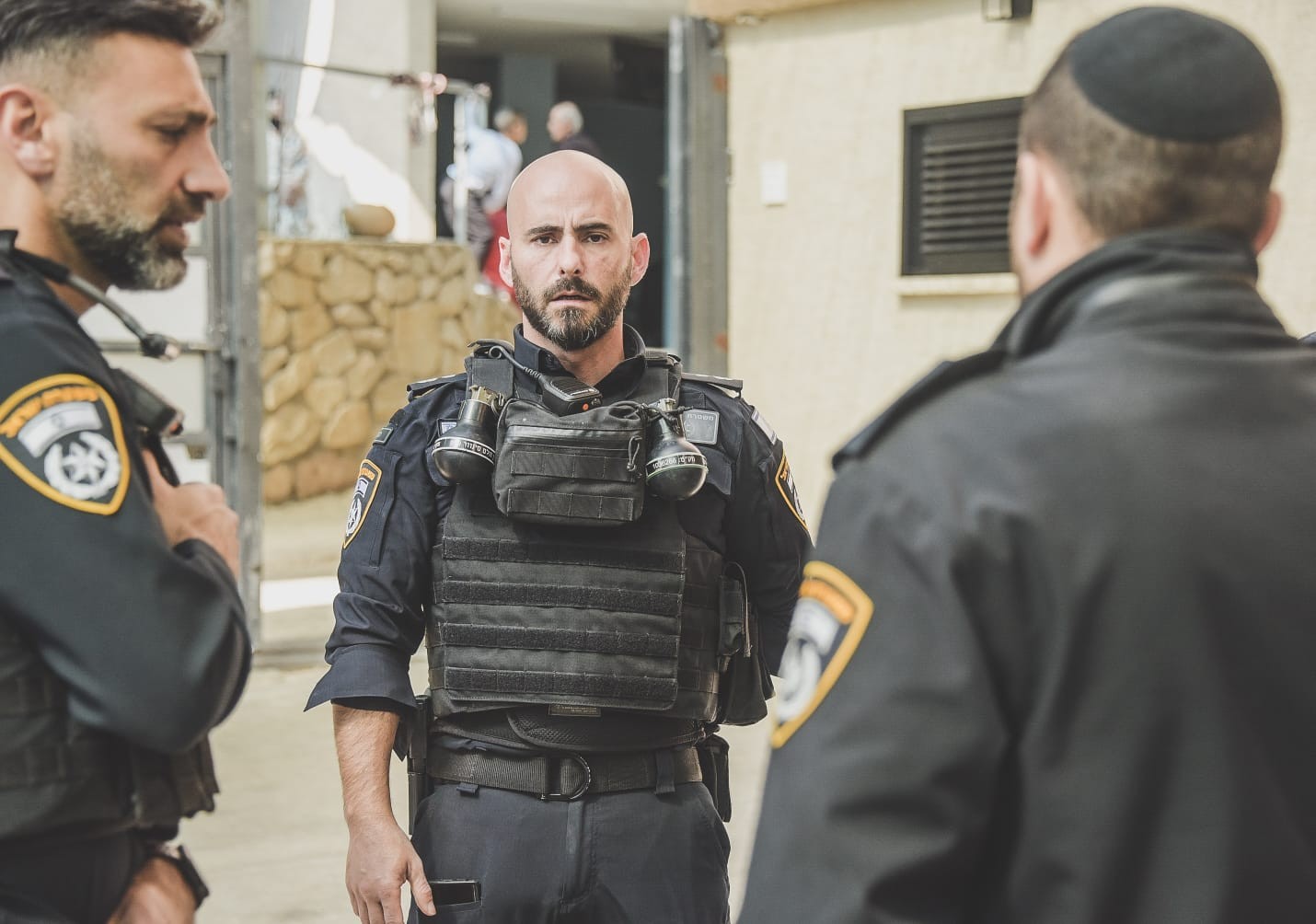 שוטרים בכפר בענה, השבוע | קרדיט: דוברות המשטרה 