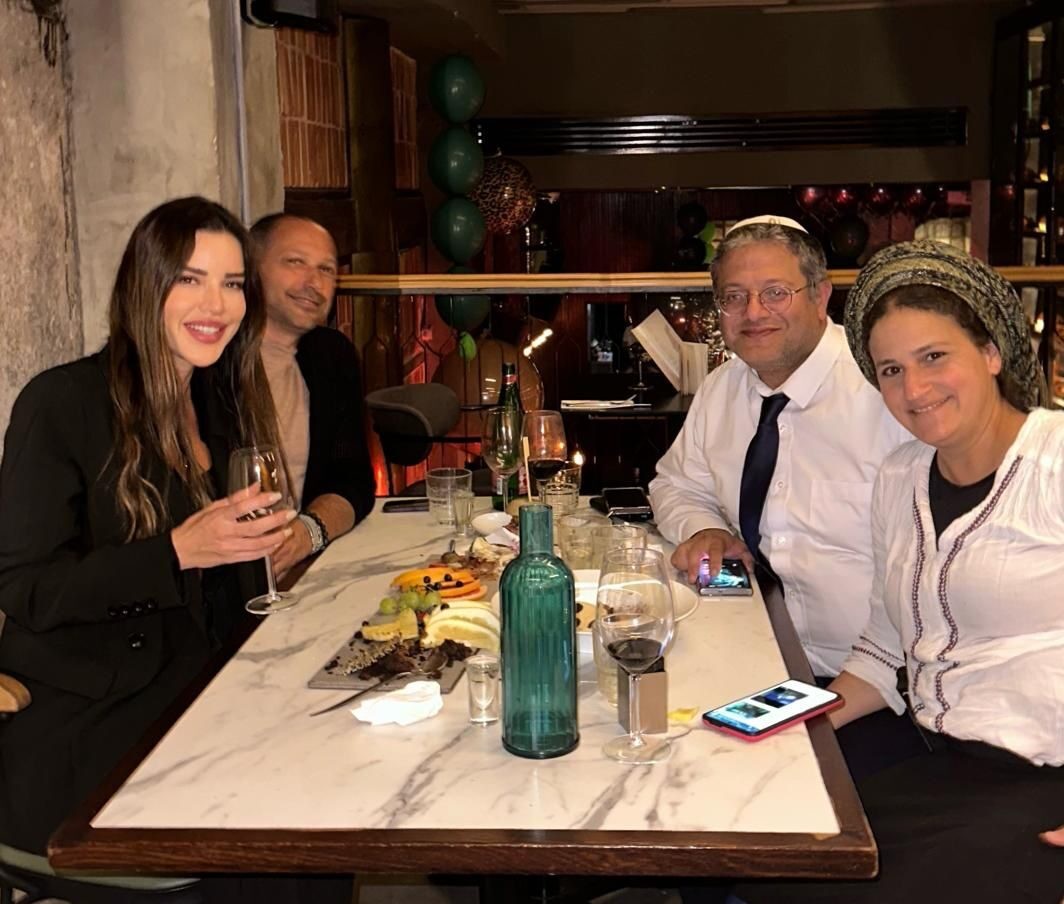 נטלי דדון נפגשה עם השר ורעייתו לארוחת ערב: "התרשמתי מאישיותם החמה"