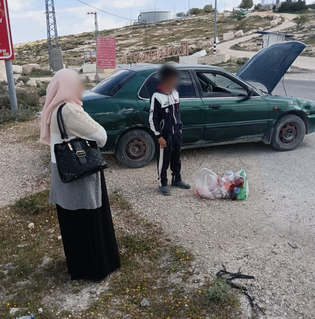 חברון: בן 12 נתפס כשהוא נוהג ברכב שהורד מהכביש