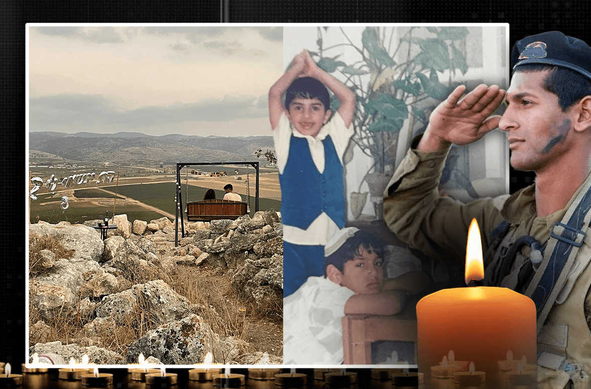 "הרגשנו אותו איתנו": האח שהציע נישואין באתר ההנצחה של אחיו | צפו