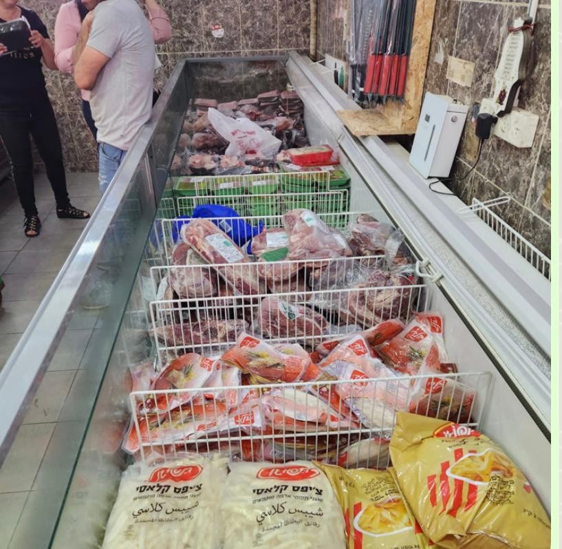 שלומי: 350 ק"ג בשר שאינו ראוי למאכל הושמדו מקצביה בעיר