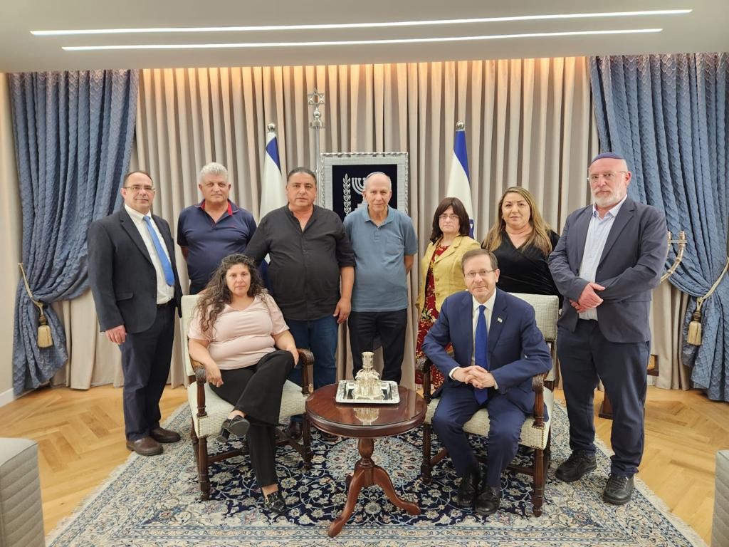 המשפחות השכולות בפגישה עם הנשיא: "רפורמה משפטית נחוצה לביטחון ישראל"