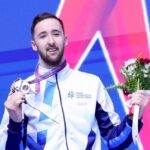 גאווה ישראלית: ארטיום דולגופיאט זכה במדליית כסף באליפות אירופה